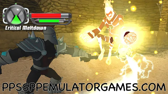 Ben 10 Protect of Earth PPSSPP Gameplay