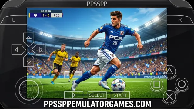 eFootball PES 2026 PPSSPP Gameplay