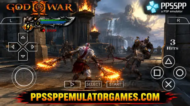 God of War 2 PPSSPP Gameplay
