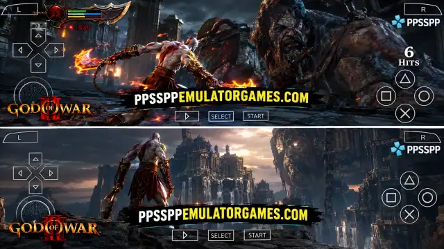 God of War 3 PPSSPP Gameplay Screenshot