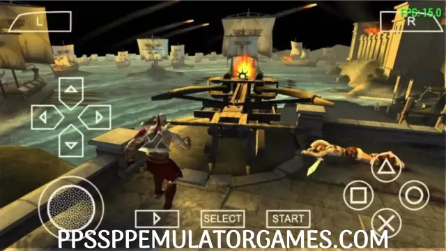 God of War Chains of Olympus PPSSPP Gameplay