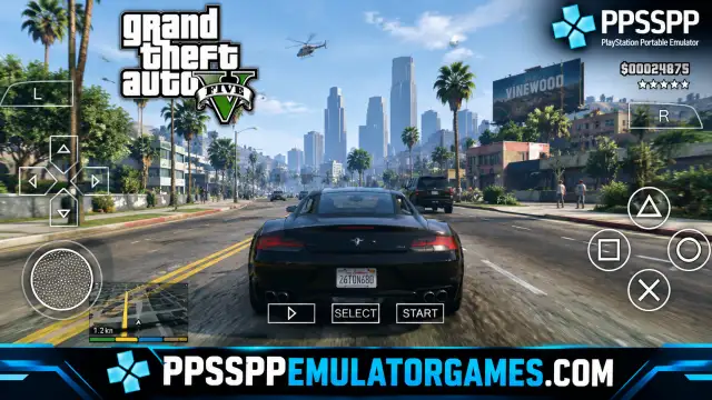 GTA 5 PPSSPP Gameplay