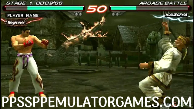Tekken 6 PPSSPP Gameplay