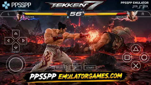 Tekken 7 PPSSPP Gameplay