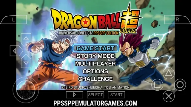 Dragon Ball Super PPSSPP Gameplay
