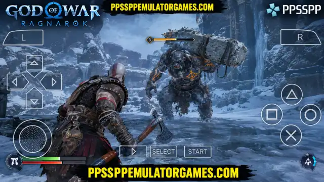 God of War Ragnarok PPSSPP Android Gameplay