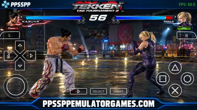 Tekken Tag Tournament 2 PPSSPP Gameplay Screenshot