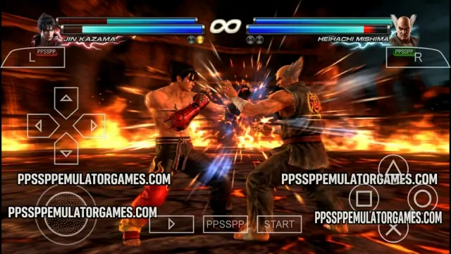 Tekken Tag Tournament 2 PPSSPP Gameplay